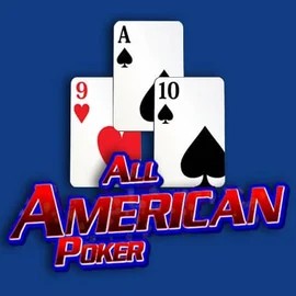 All American Poker by RTG (Reel Time Gaming), showcased at harrycasinoo.uk – game logo