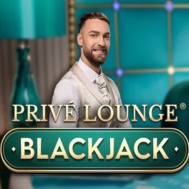 Official Live Casino logo: Privé Lounge Blackjack by Pragmatic Play at Harry Casino