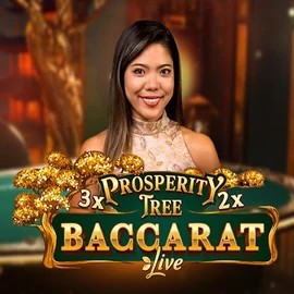 Live Casino logo of Prosperity Tree Baccarat from Evolution at Harry Casino