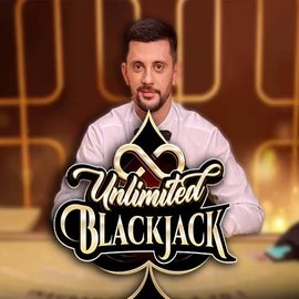 Enjoy Unlimited Blackjack by Ezugi – logo hosted on harrycasinoo.uk